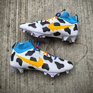 Nike White and Yellow Athletic Shoes